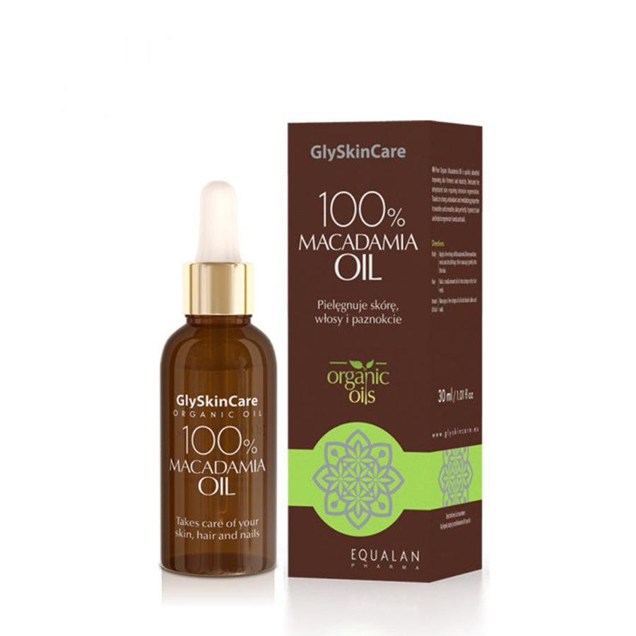 100% organic macadamia oil – 30 ml