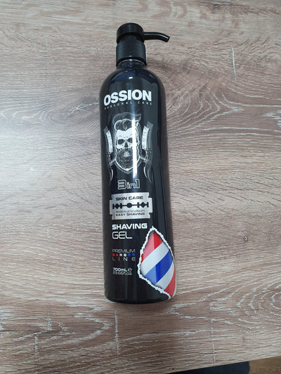 OSSION BARBER SHAVING GEL 700ML - MorfoseUK