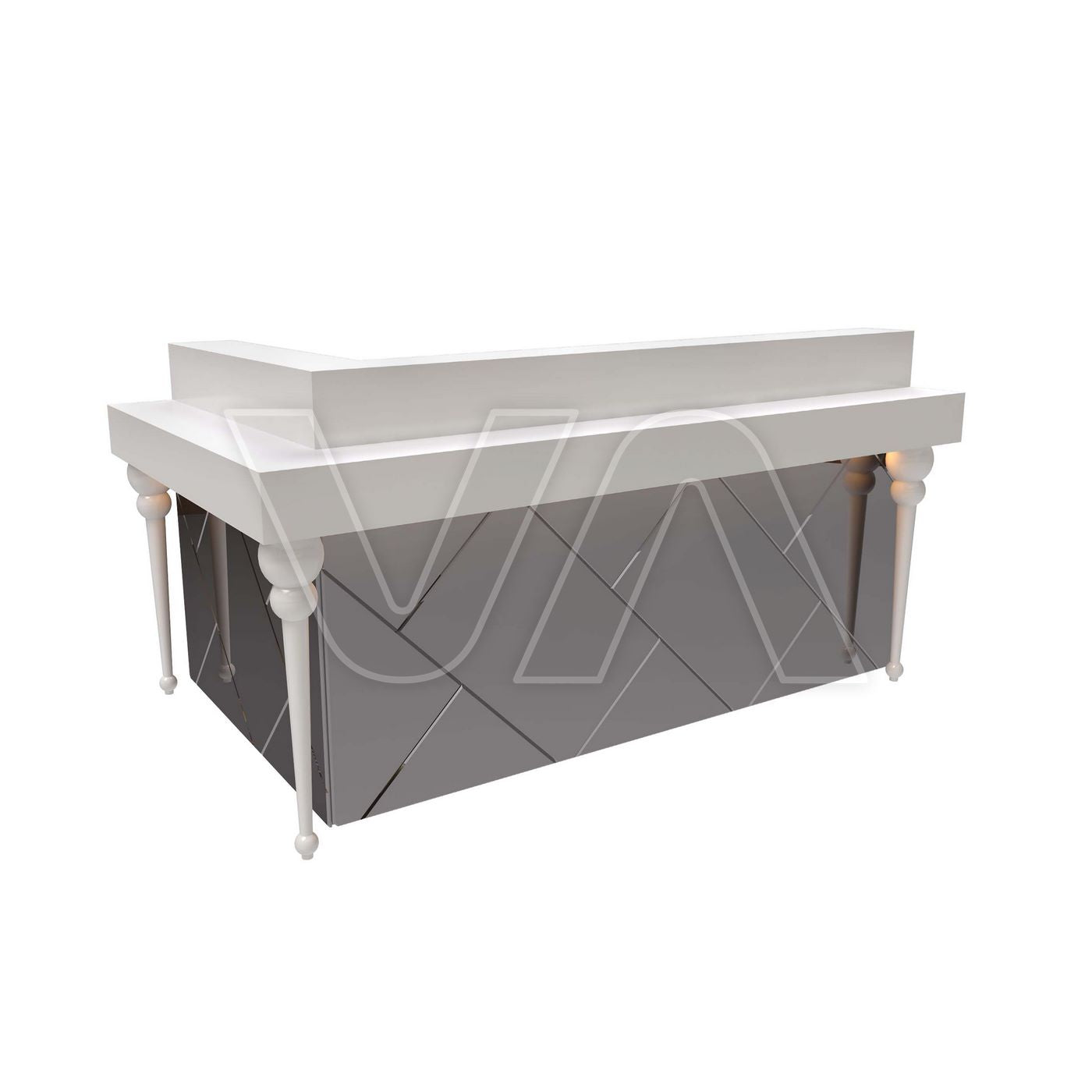 Barber Reception Desk KSS-19