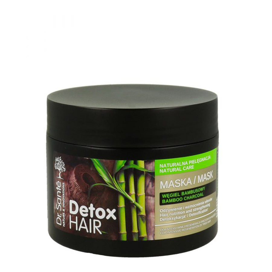 Dr. Sante Detox Hair Mask Regenerating Hair Bamboo Charcoal 300ml