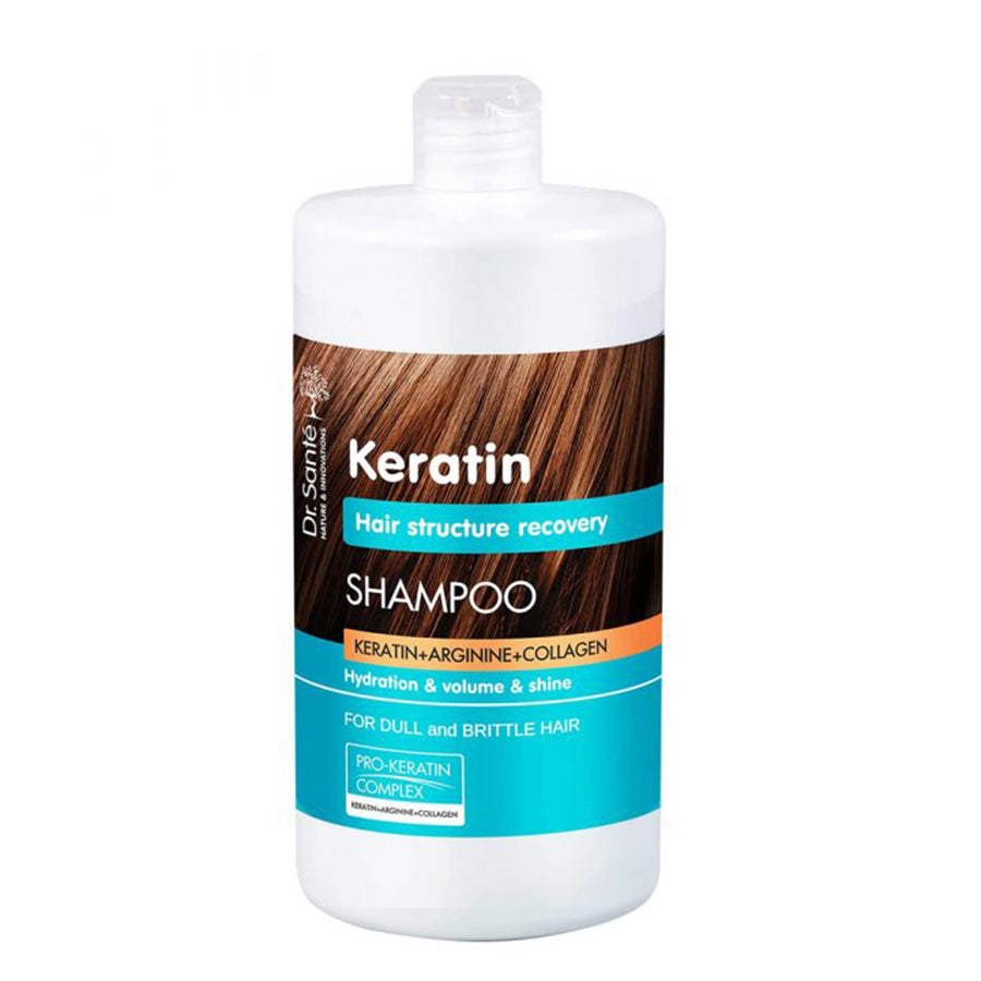 Dr Sante Keratin Hair Shampoo for dull and brittle hair 1000ml