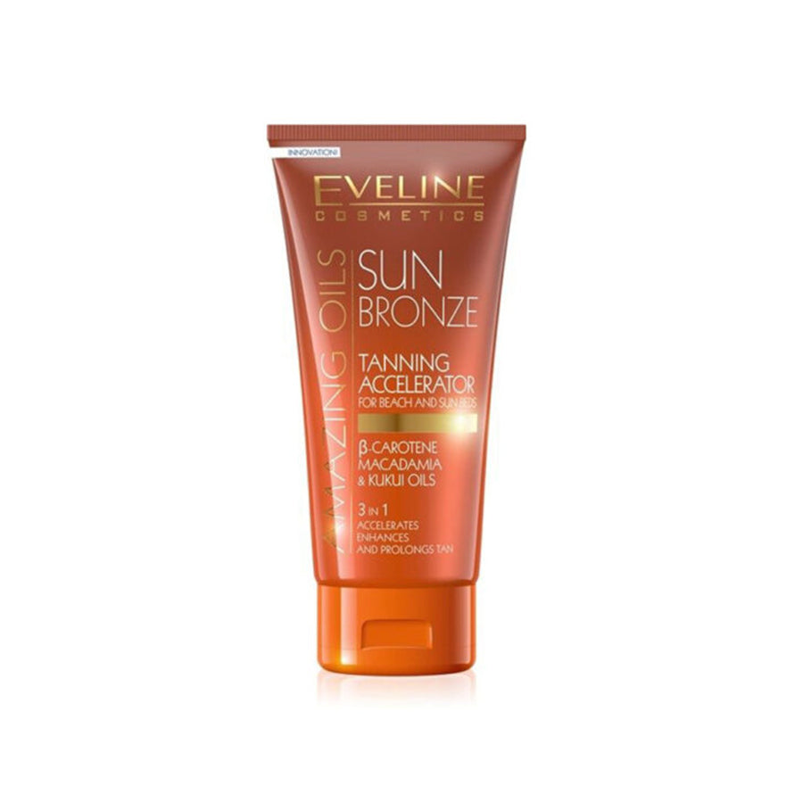 Eveline Amazing Oils Sun Bronze Tanning Accelerator with Macadamia Oil 150ml