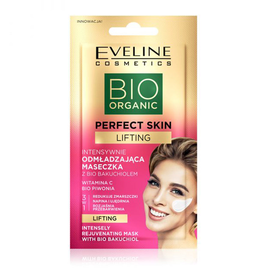 Eveline Bio Organic Perfect Skin Lifting Intensively Rejuvenating Mask with Bio Bakuchiol 8ml