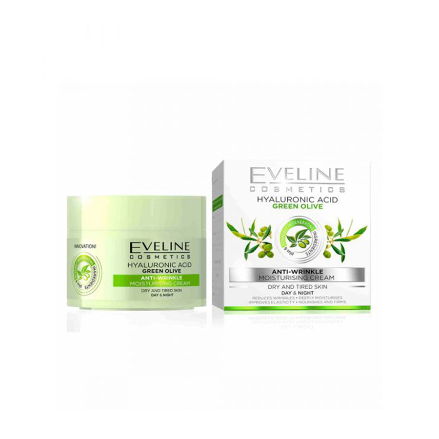 Eveline Green Olive Anti-wrinkle Day&Night Cream with Vitamin C 50ml