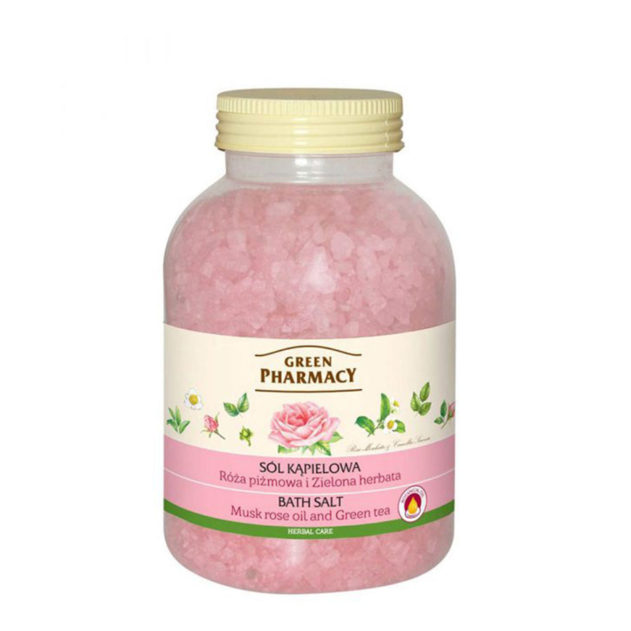 Green Pharmacy Bath Salt Muscat Rose And Green Tea 1300g