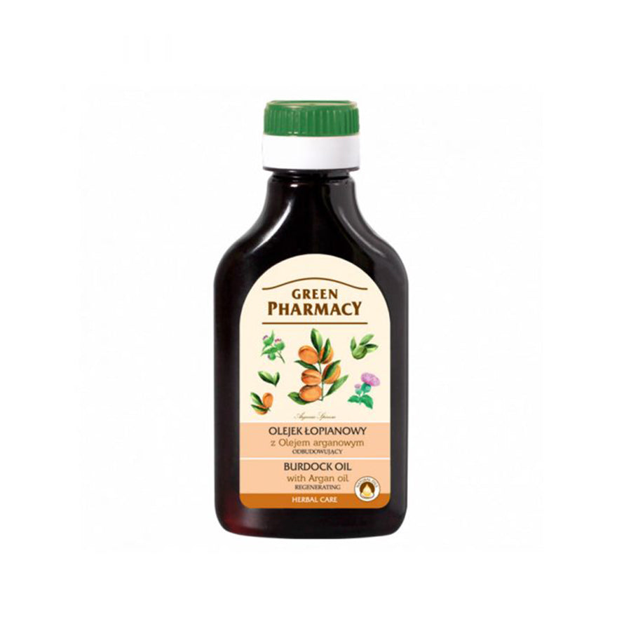 Green Pharmacy Burdock Oil with Argan Oil 100ml