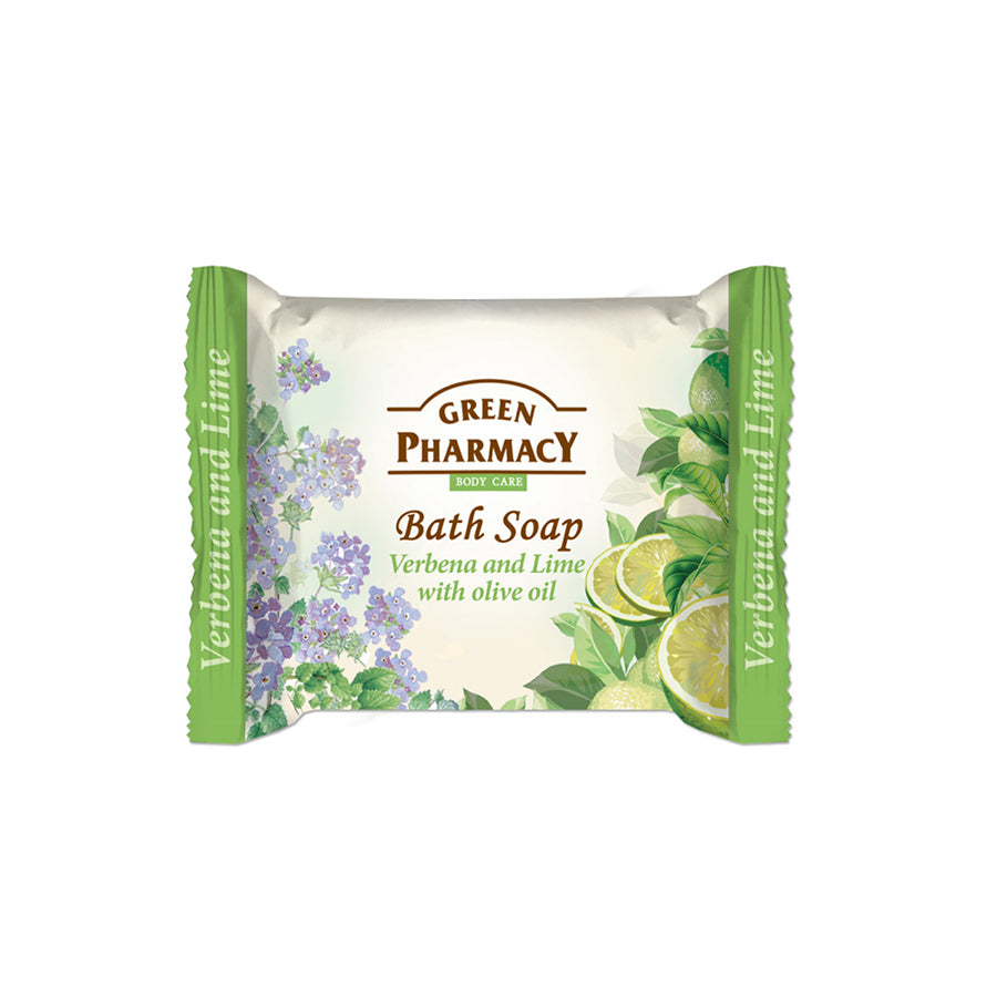 Green Pharmacy Toilet Soap with Extract of Verbena Lime and Olive Oil 100 g