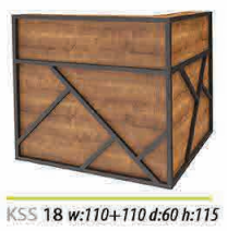 Barber Reception Desk KSS-18