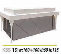 Barber Reception Desk KSS-19