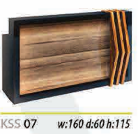 Barber Reception Desk KSS-07