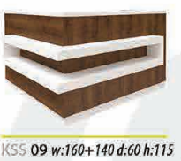 Barber Reception Desk KSS-09