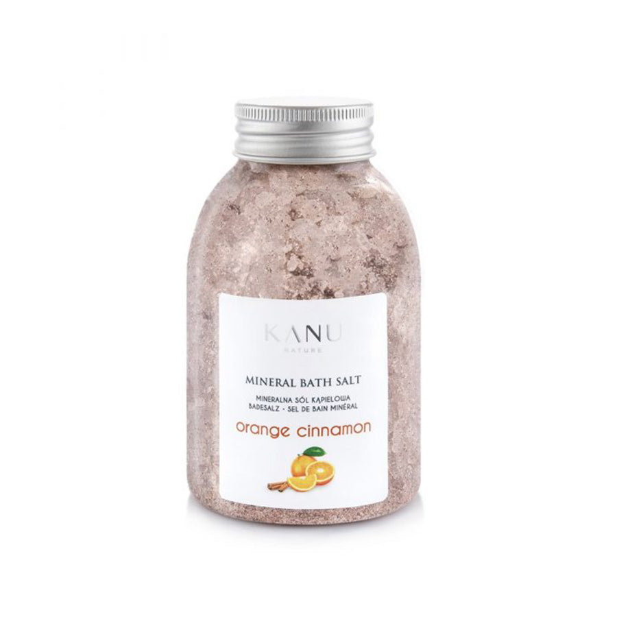 Kanu Nature Mineral Bath Salt Orange Cinnamon 350 g