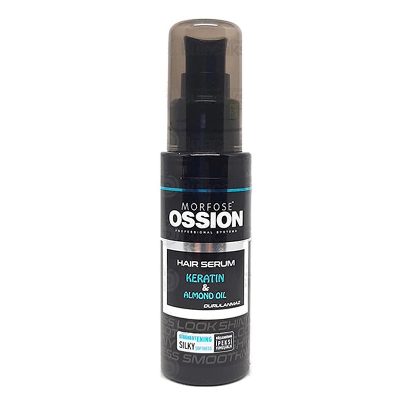 OSSION HAIR SERUM KERATIN & ALMOND OIL 75 ml