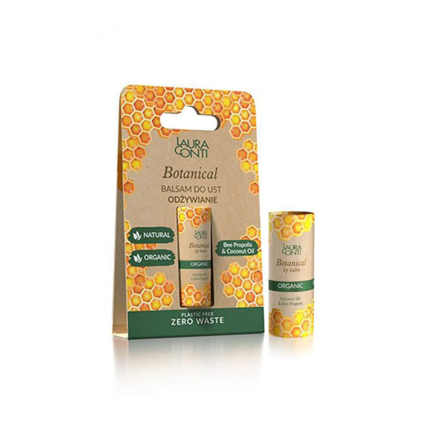 Laura Conti Botanical Organic Moisturizing Lip Balm with Propolis Extract 8,3g