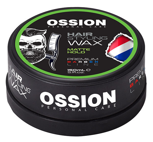 OSSION PREMIUM BARBER HAIR WAX MATTE HOLD 150ML