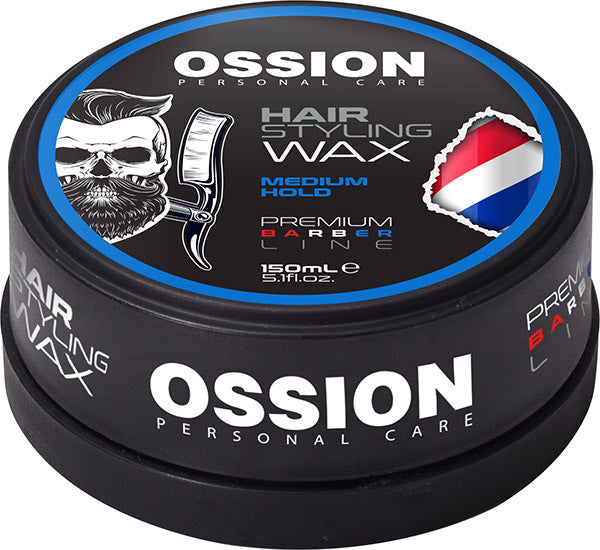 OSSION PREMIUM BARBER HAIR WAX MEDIUM HOLD 150ML