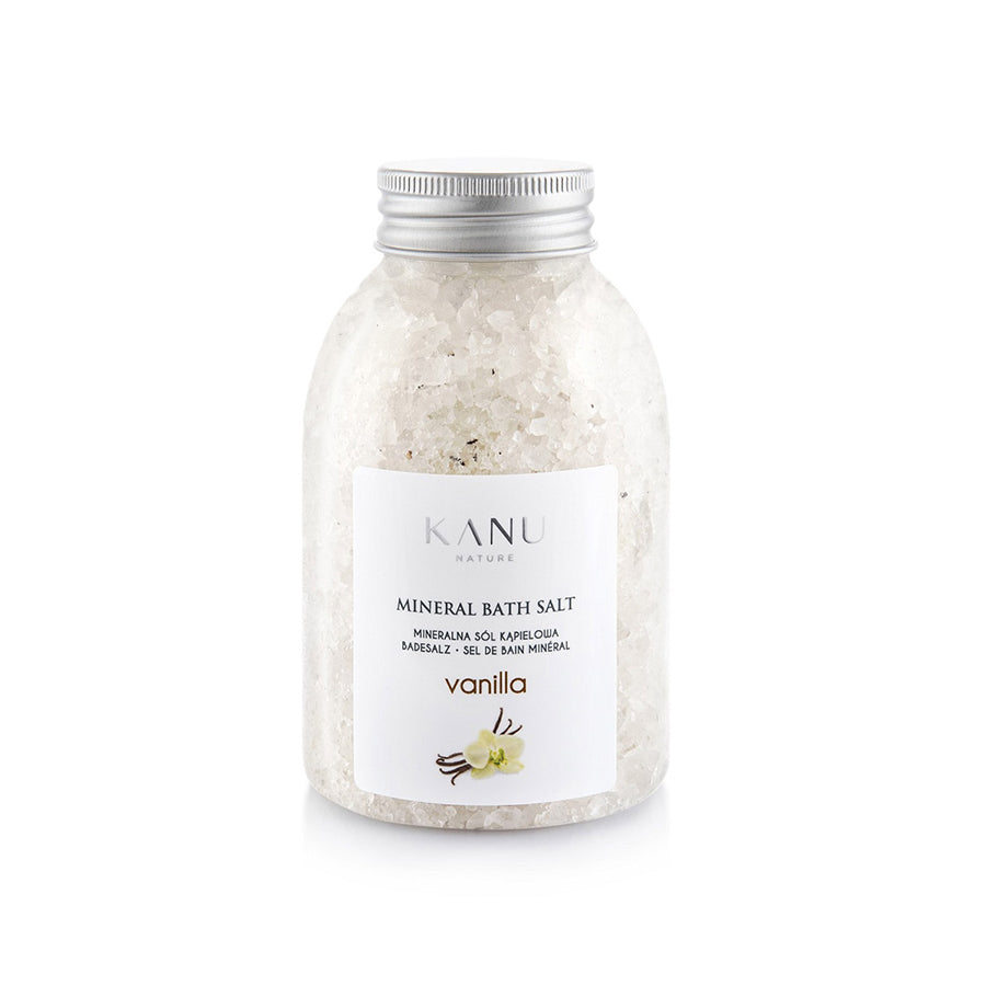 Mineral Bath Salt with Vanilla Scent 350g