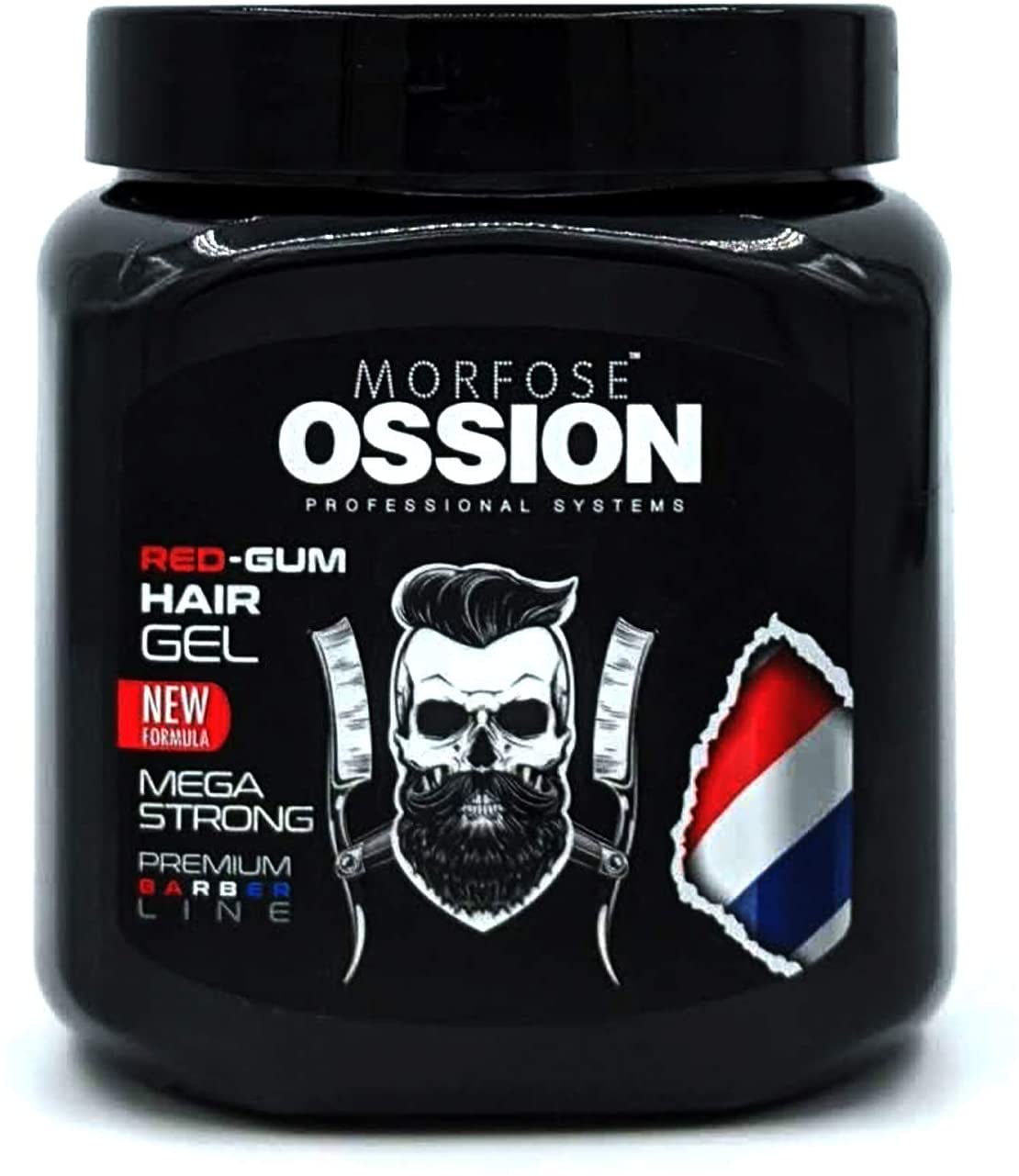 OSSION PREMIUM BARBER LINE RED-GUM HAIR GEL 750 ML