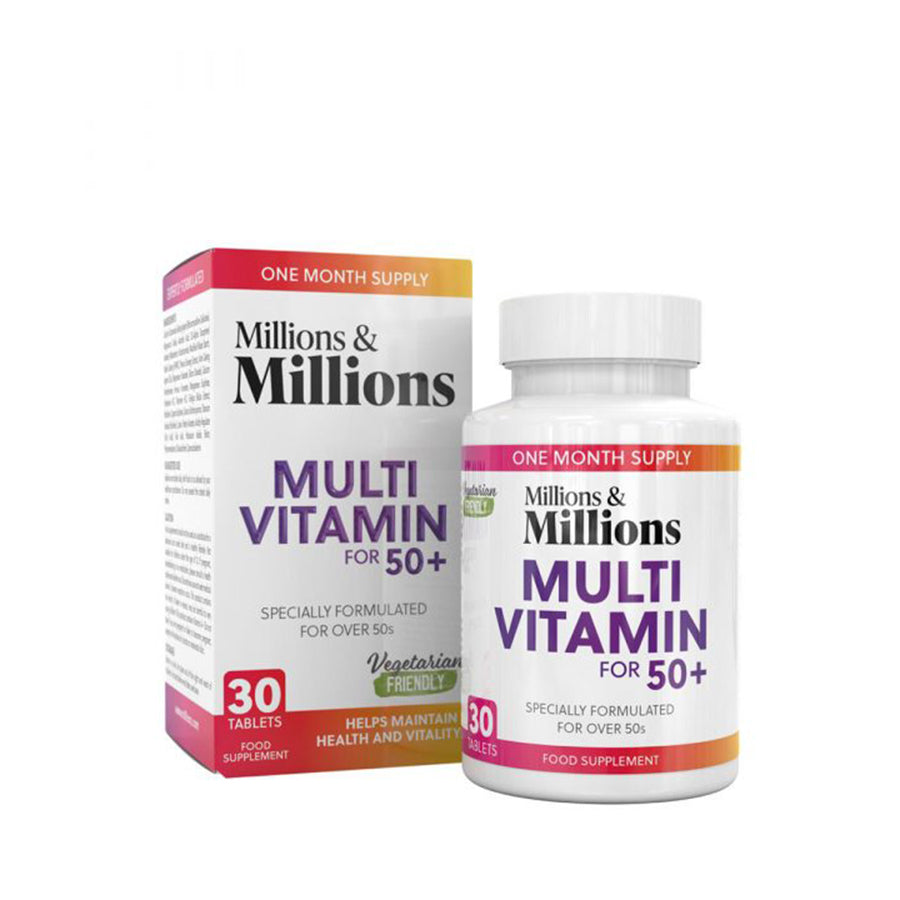 Vegan Friendly Multivitamin for 50+