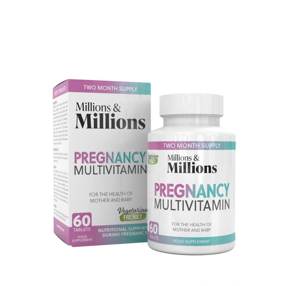 Vegan Friendly Pregnancy Multivitamins and Minerals