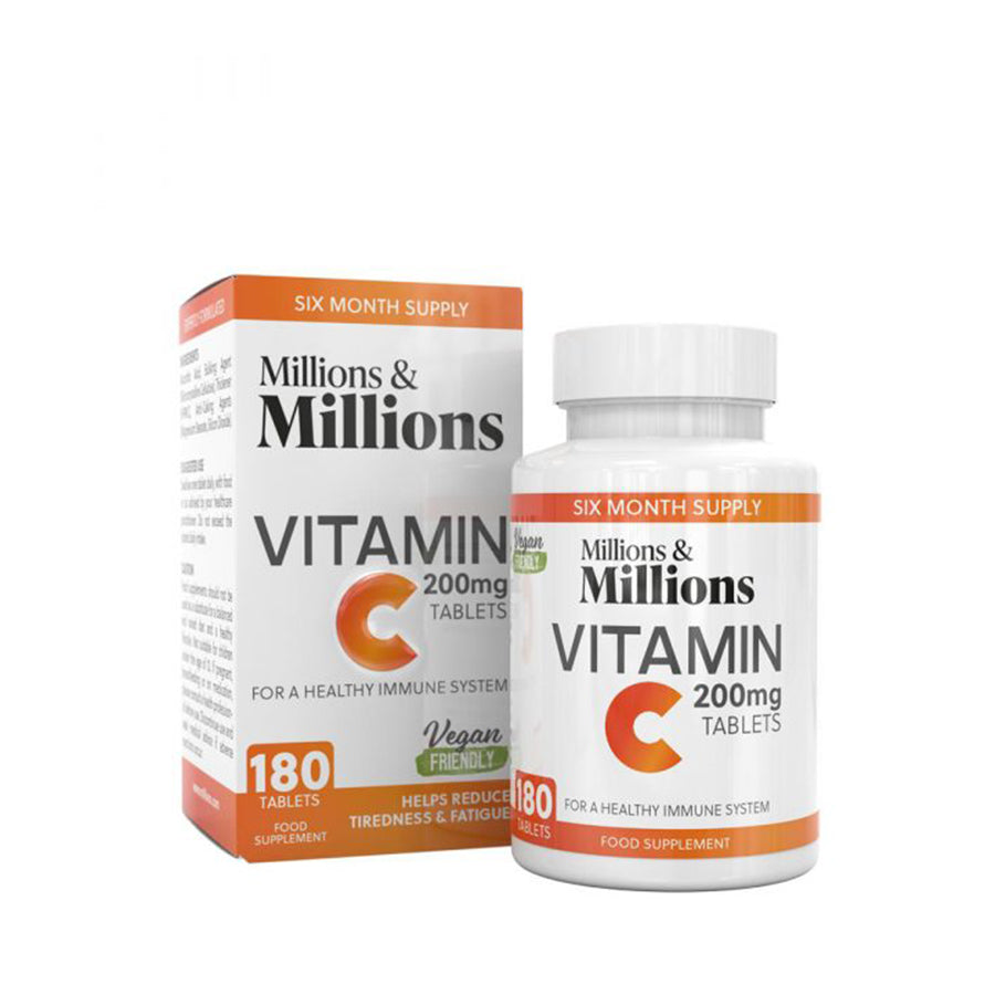 Vegan Friendly Vitamin C 200mg