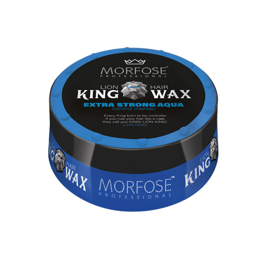 MORFOSE KING WAX Extra Strong Aqua 175ml