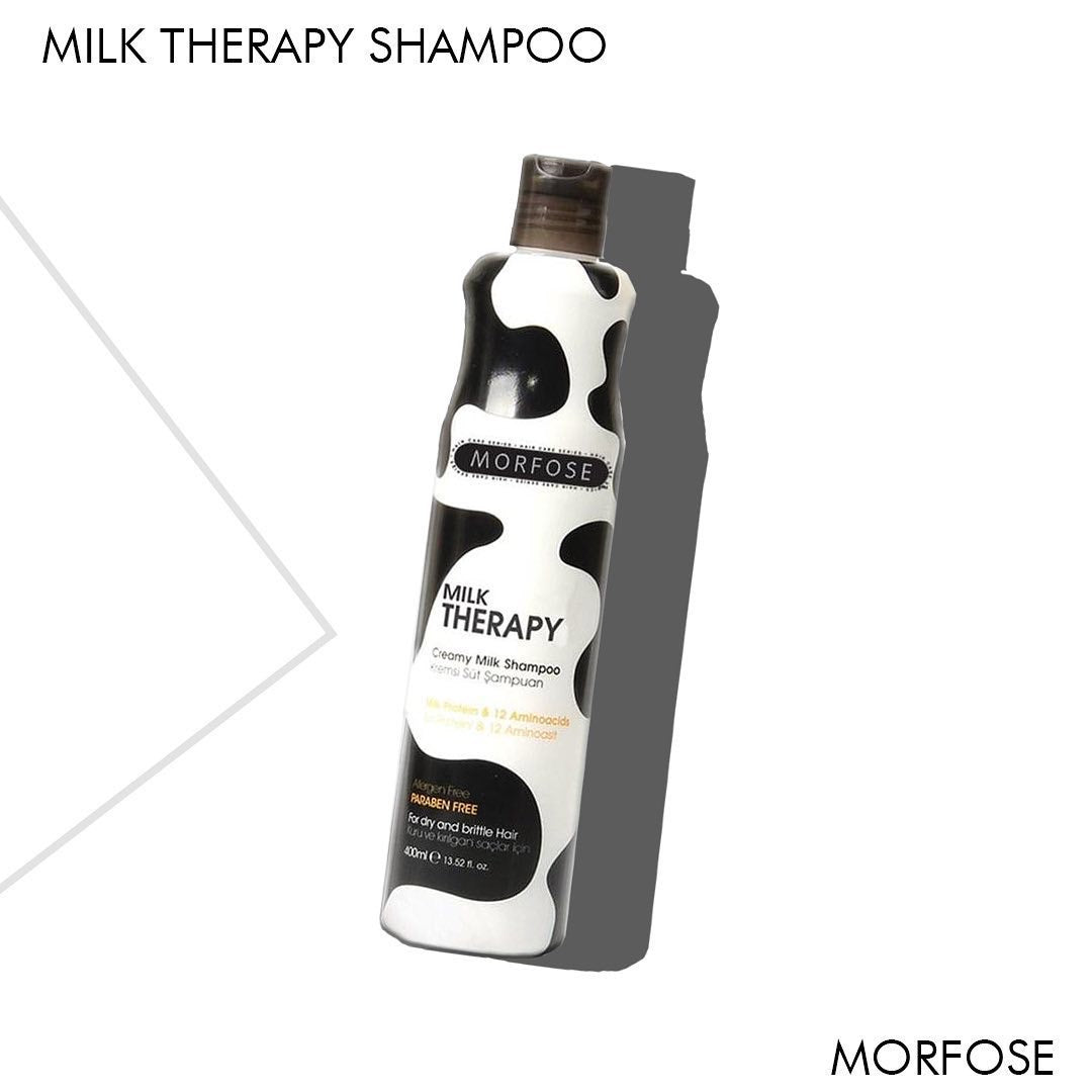 MORFOSE MILK THERAPY CREAMY SHAMPOO 400ml + TWO PHASE CONDITIONER 400ml