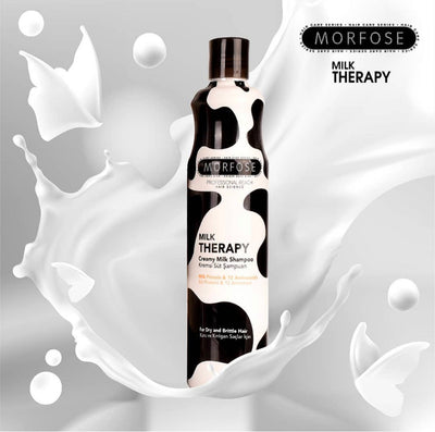 MORFOSE MILK THERAPY CREAMY SHAMPOO 400ml + TWO PHASE CONDITIONER 400ml