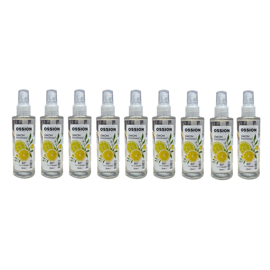 Pack of 9 - Morfose Ossion - Lemon Cologne - 150ml