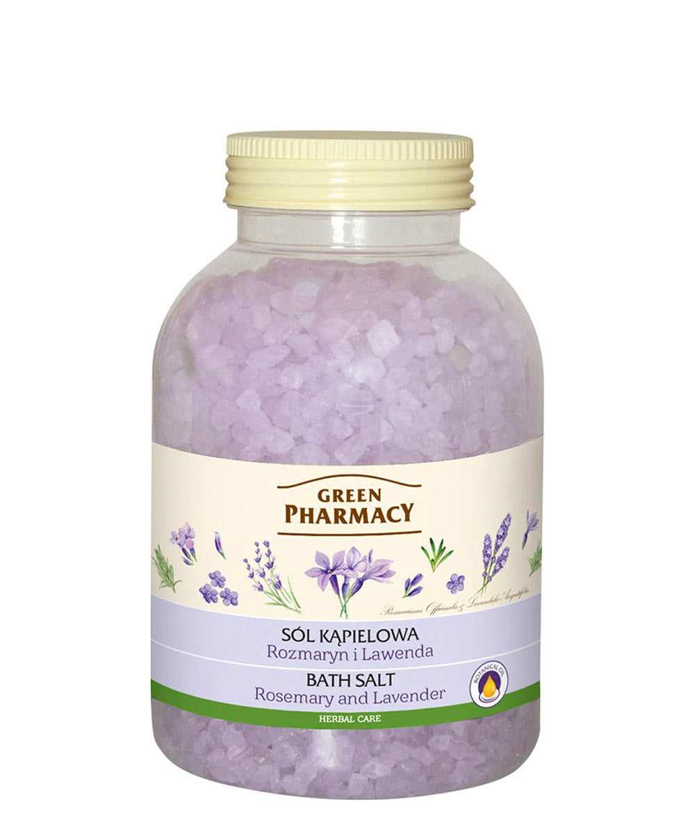 Green Pharmacy Bath Salt Rosemary and Lavender 1300 g