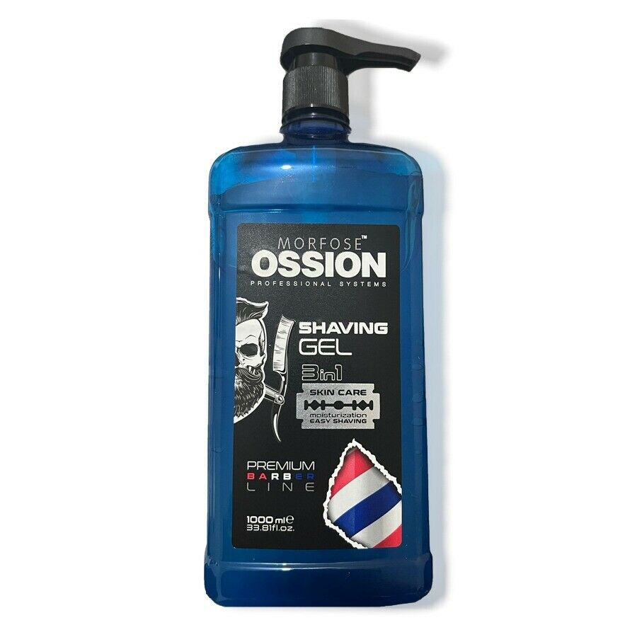 Ossion Premium Barber Line Shaving Gel - 1000ml