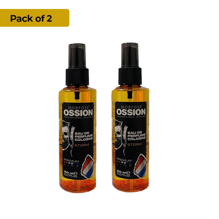 Pack of 2 - Ossion Morfose - Cologne spray - 150ml - Eau de Parfum - Storm